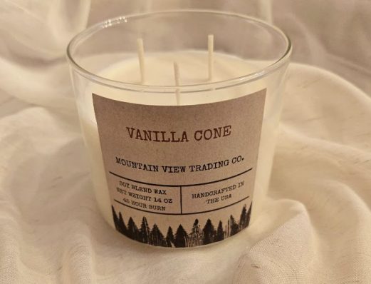 Vanilla Cone 3-Wicks, 14 oz - Image 3